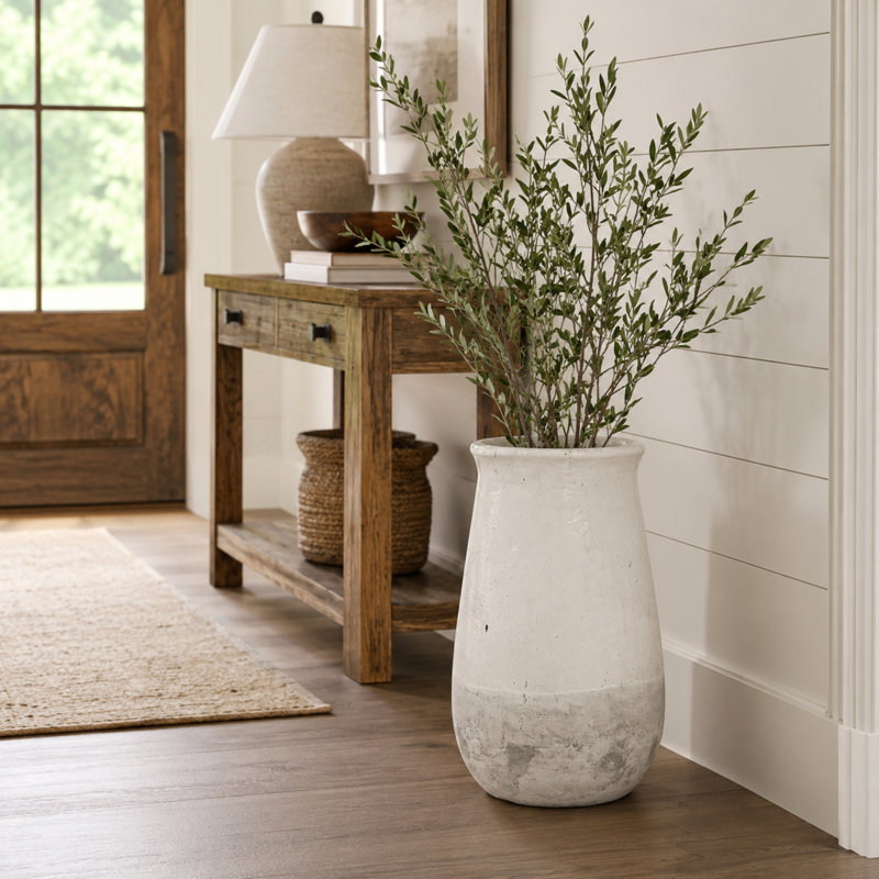 Vase Aveline, H 20 po x l 13 po x P 13 po