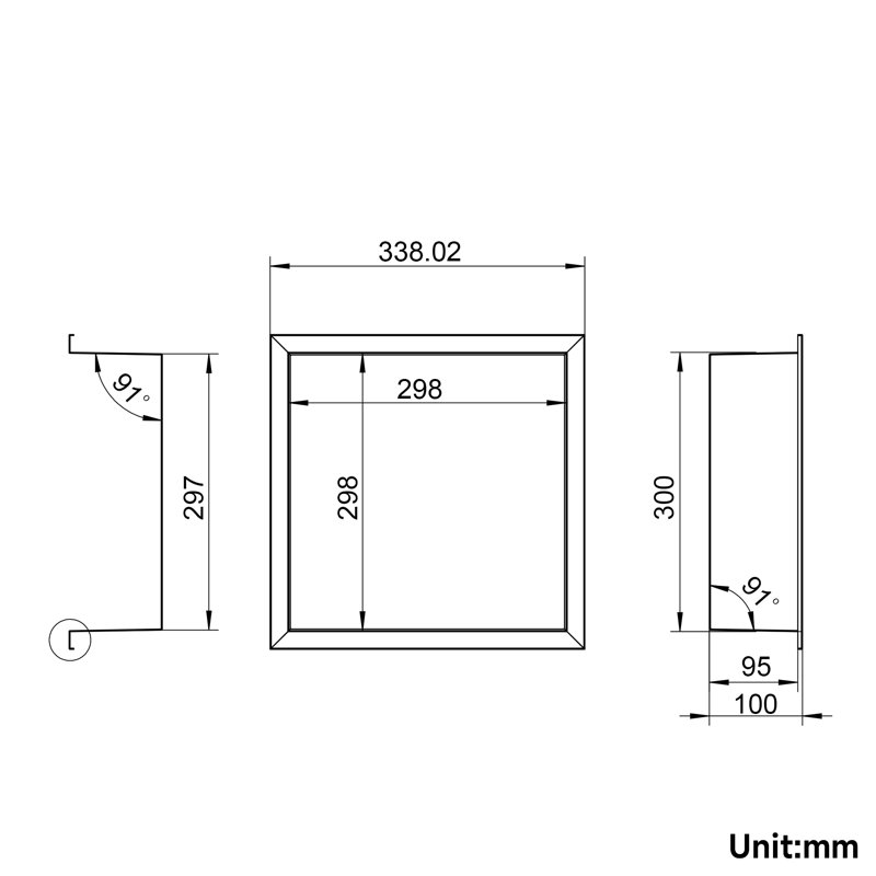 Steaven Shower Shelf