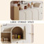 Buffet en bois manufacturé Modern White-1368799075