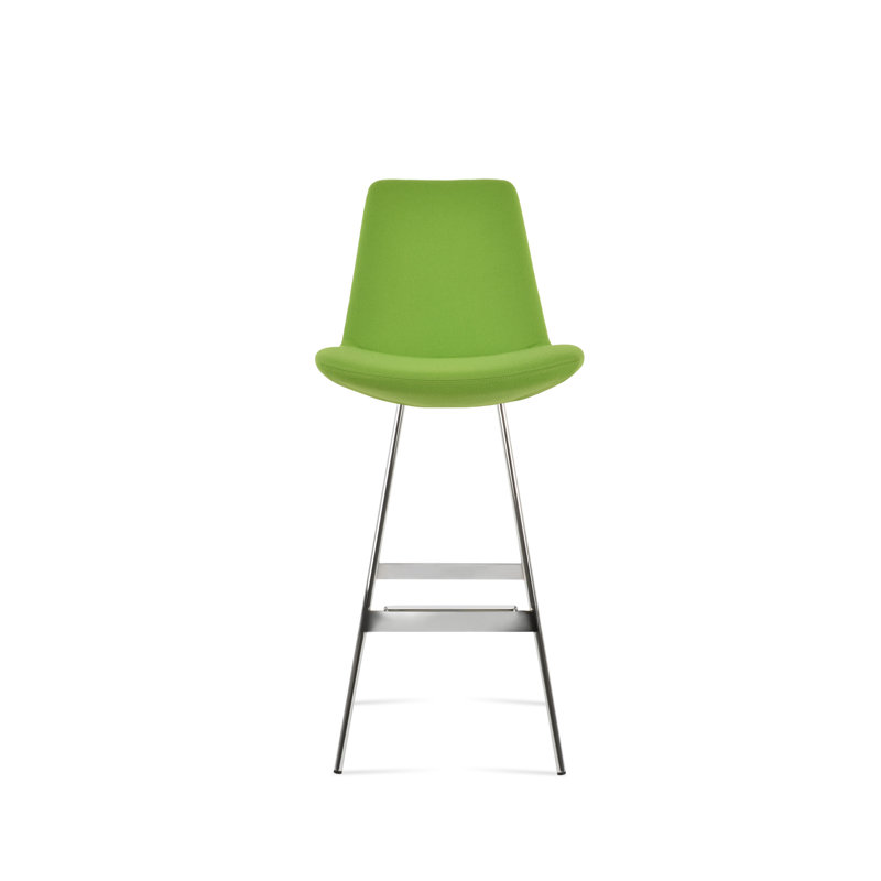 Eiffel Balat Stool, Pistachio, Chrome