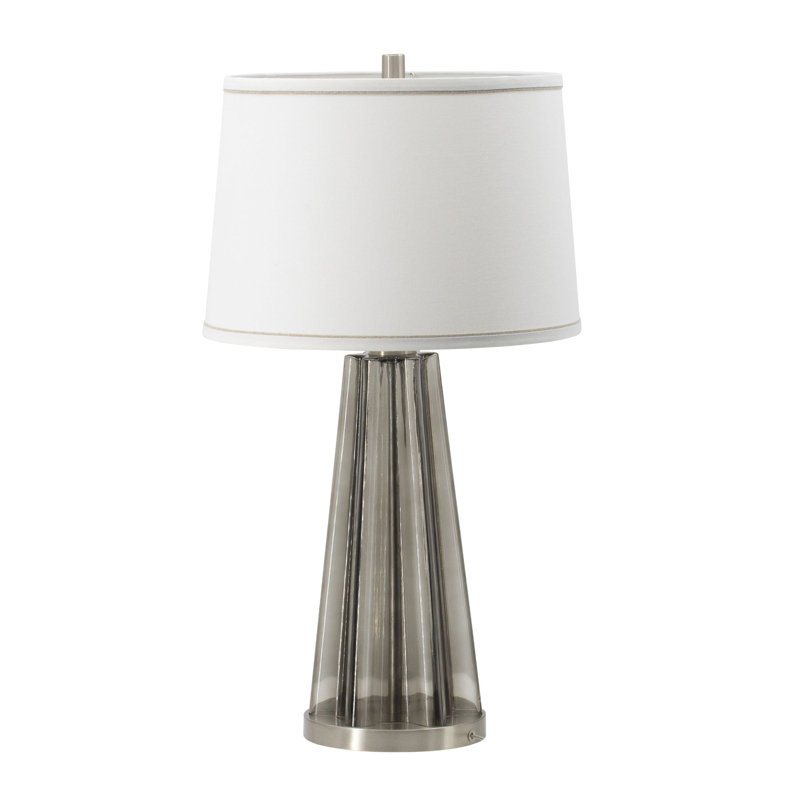 Lampe de table 29,5 "fumée