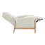 Fauteuil inclinable manuel rembourré (ensemble de 2)-129179751