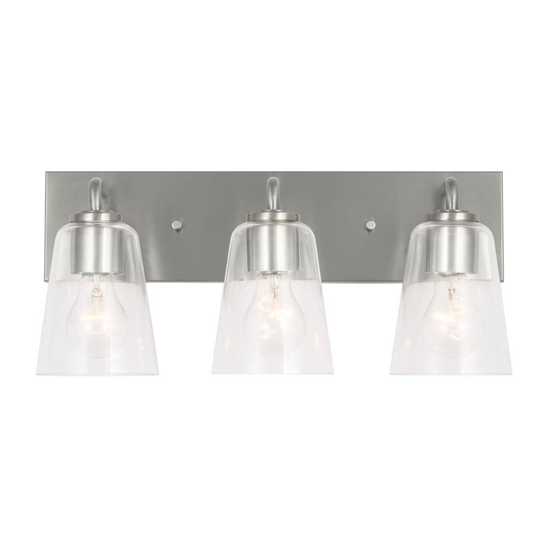 Grand meuble-lavabo Miles de génération Lighting , Clair, Nickel brossé
