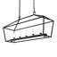 Luminaire suspendu linéaire à 5 lumières pour îlot de cuisine Kitzi