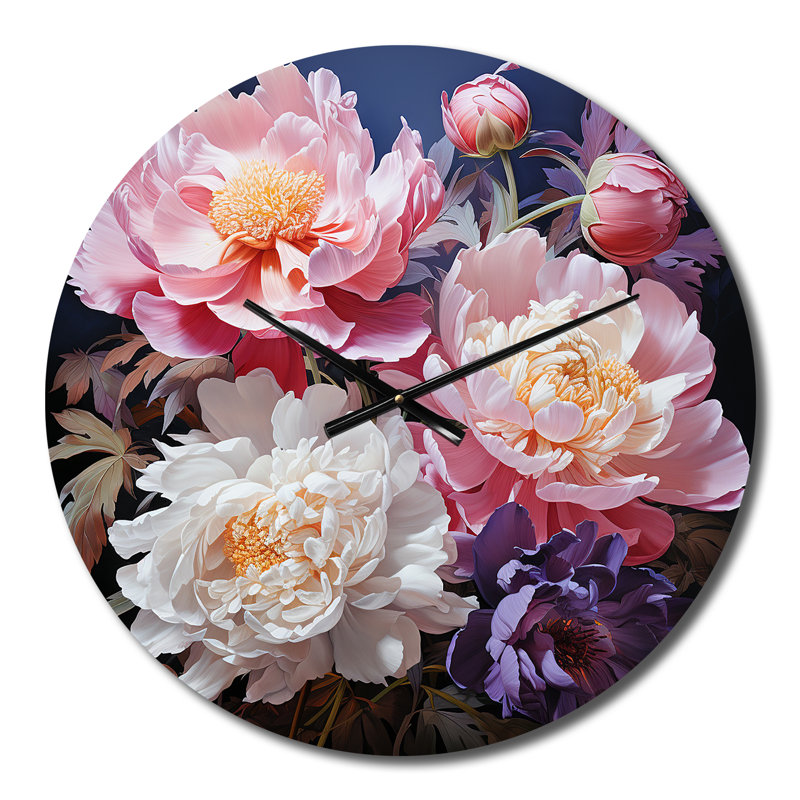 Horloge murale asiatique Asian Art, Petit