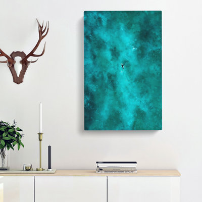 Heading To The Surf In Australia - Wrapped Canvas