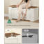 Storage Chest, Storage Trunk with 2 Secure Hinge, Lift-Top Storages Bench, Wooden Storages Organizer, Shoe Bench for Entryway, Bedroom, Living Room -1370741232-1362192032