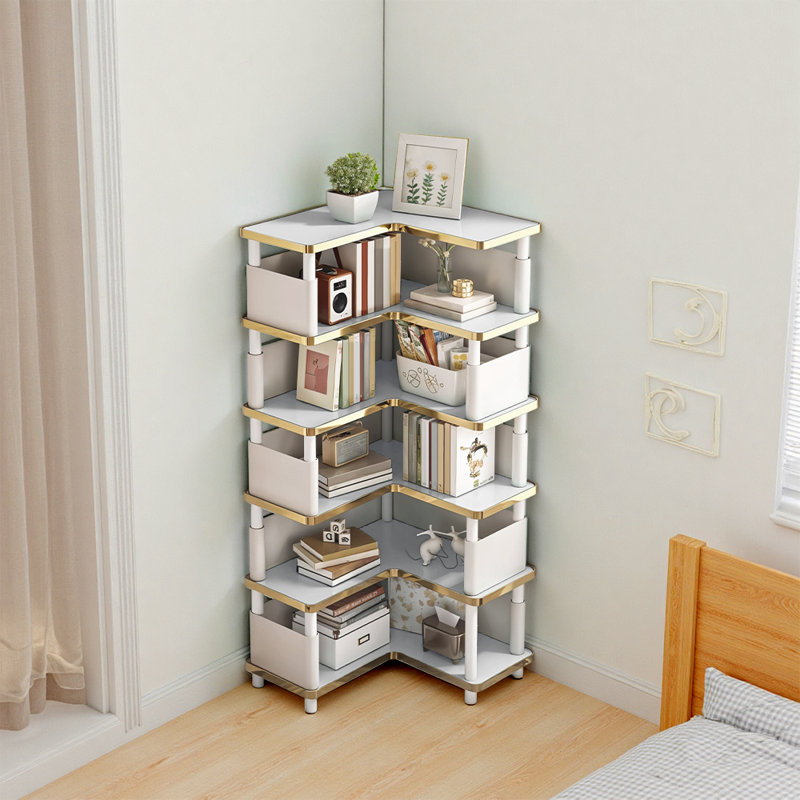 46.5cm W Bookcase, (6 Shelves) 56.3"H x 18.3"W x 18.3"D