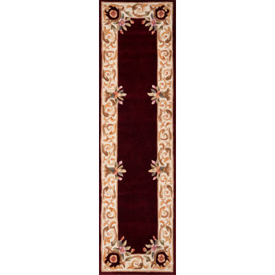Agalia Wool Floral Indoor Rug
