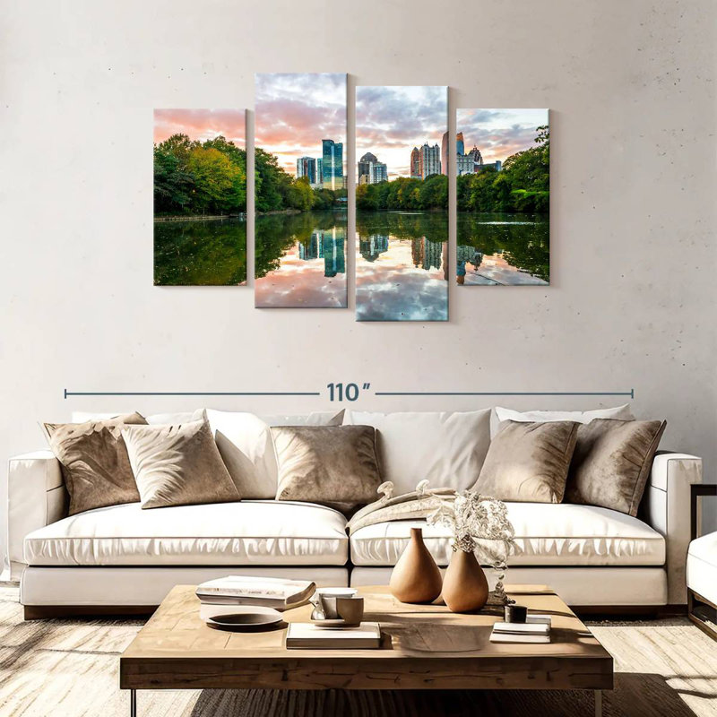 Harpa Midtown Atlanta Park, 48" H x 75" W