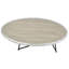 Table basse ovale