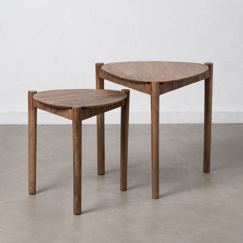 Gracen 2 - Piece Solid Wood Living Room Table Set