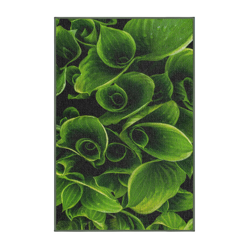 Tapis de zone verte 26 feuilles, Rectangle 2 pi x 3 pi