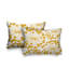 Polyester / Mélange de polyester Housse de coussin rectangulaire intérieure / extérieure lombaire et insert-1386450789
