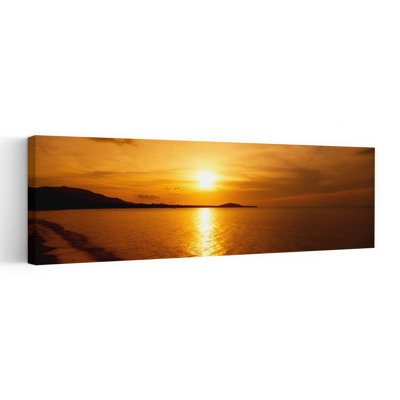Coucher de soleil sur la mer, Ko Samui, Thailande