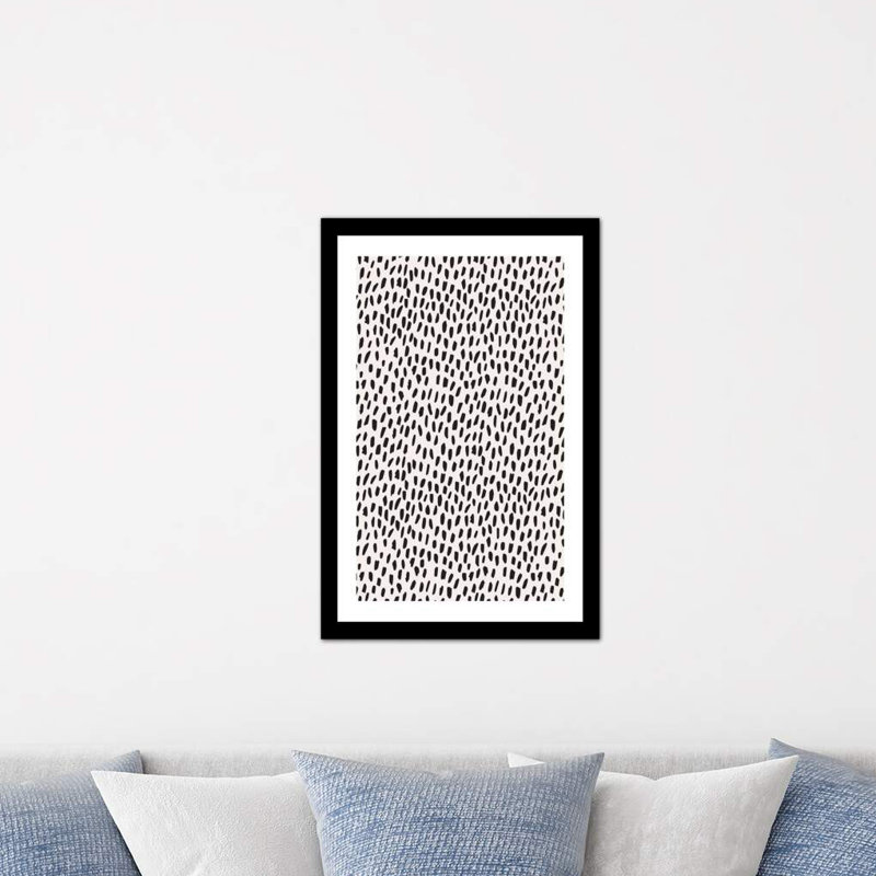 «Salty Leopard» par Honeymoon Hotel - reproduction de cadre photo sur papier, H 32 po x l 24 po x P 1 po, Papier encadré noir