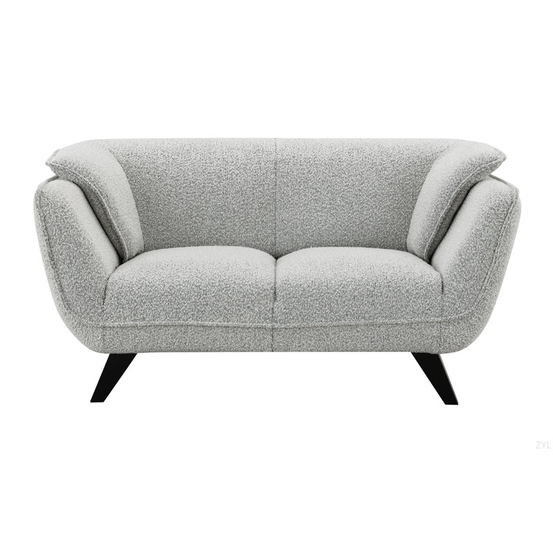 Causeuse Nayeli, Boucle gris clair