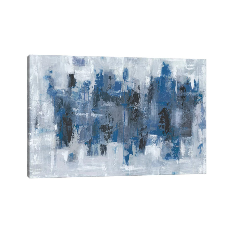 Midtown Moonlight by Emma Bell - Print on Canvas, 66.04 cm H x 45.72 cm W x 1.91 cm D, No Frame