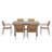 U_Style Experience Outdoor Dining Freedom With A Flexible Set Including Six Chairs And A Table That Extends From 62.9 To 82.6 Inches For Personalized Arrangements-782013319