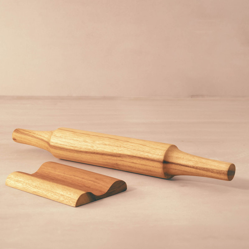 Belan en teck avec support