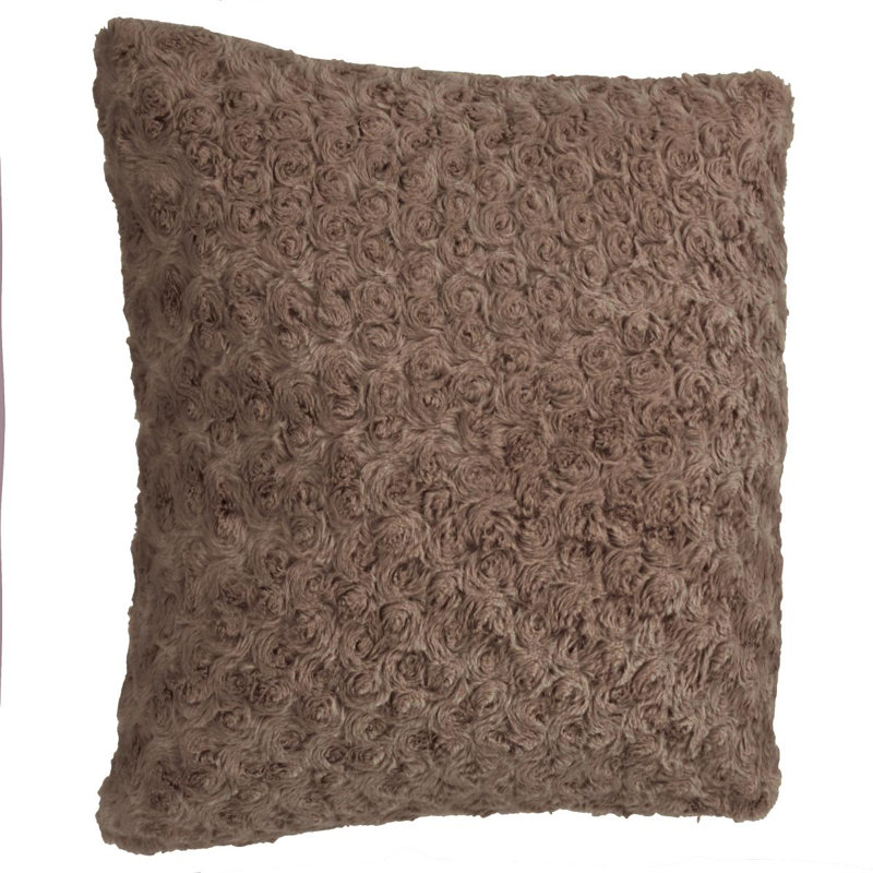Lottie Square Cushion, Taupe