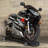Black Widow Motorcycle Dolly with Front and Rear Gates for Loading and Unloading