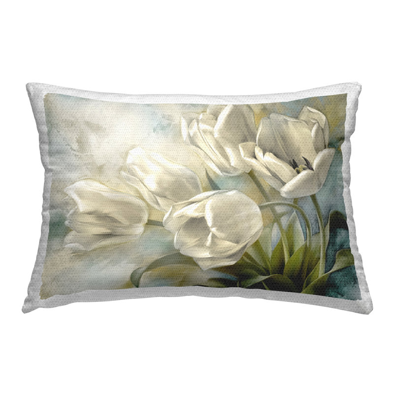 Coussin Curling Tulip Blooms