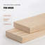 Bureau rectangulaire en bois massif brun clair-719353688-719353691