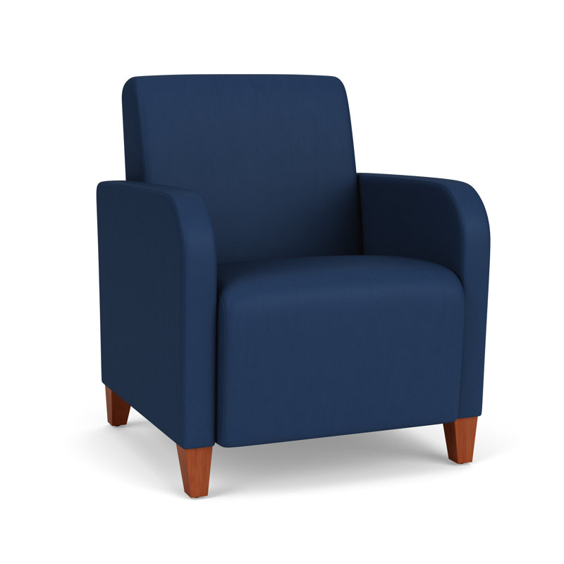 Chaise d'invité de réception Siena, Patriot Plus Imperial Blue, Cherry
