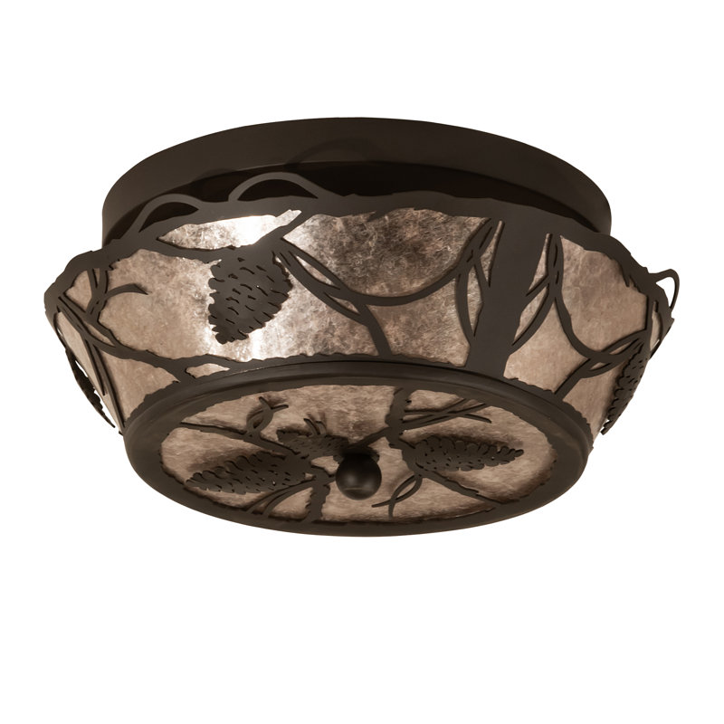 Plafonnier encastré 2 lumières Dider Grand