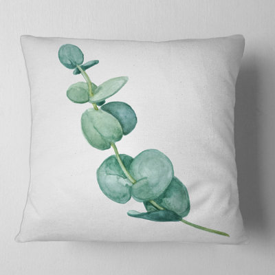 Floral Throw Pillow