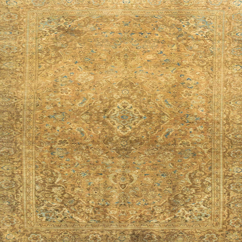 Abstract Indoor Rug, Square 7'