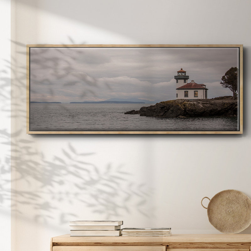 Vigil- Framed Canvas, 12" H x 30" W