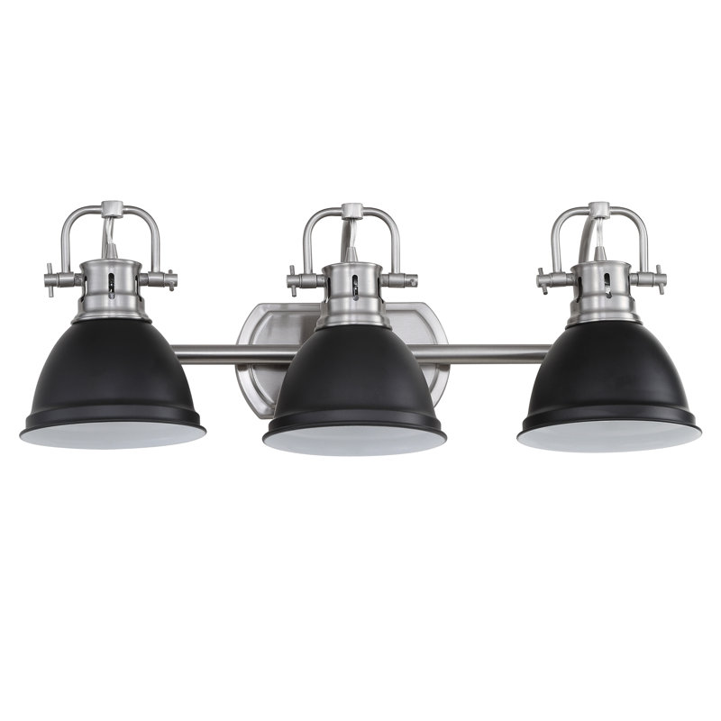 Sabrina 3 - Light Dimmable Vanity Light, Black