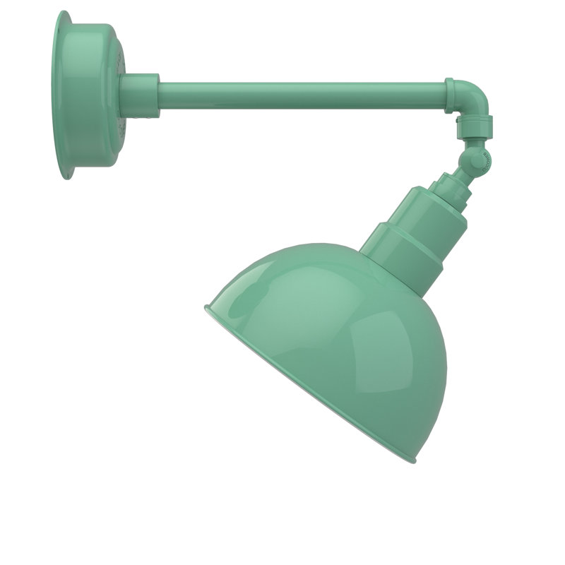 Luminaire de grange d’extérieur à del blackspot, Jade, H 14,89 po x l 10 po x P 21,5 po