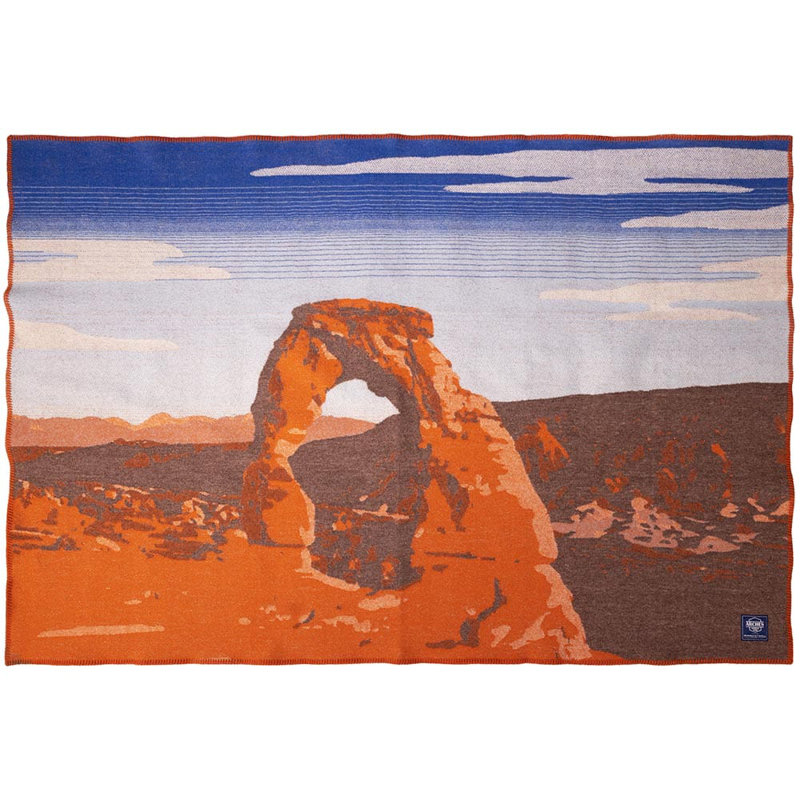 Jeté en laine Arches National Park