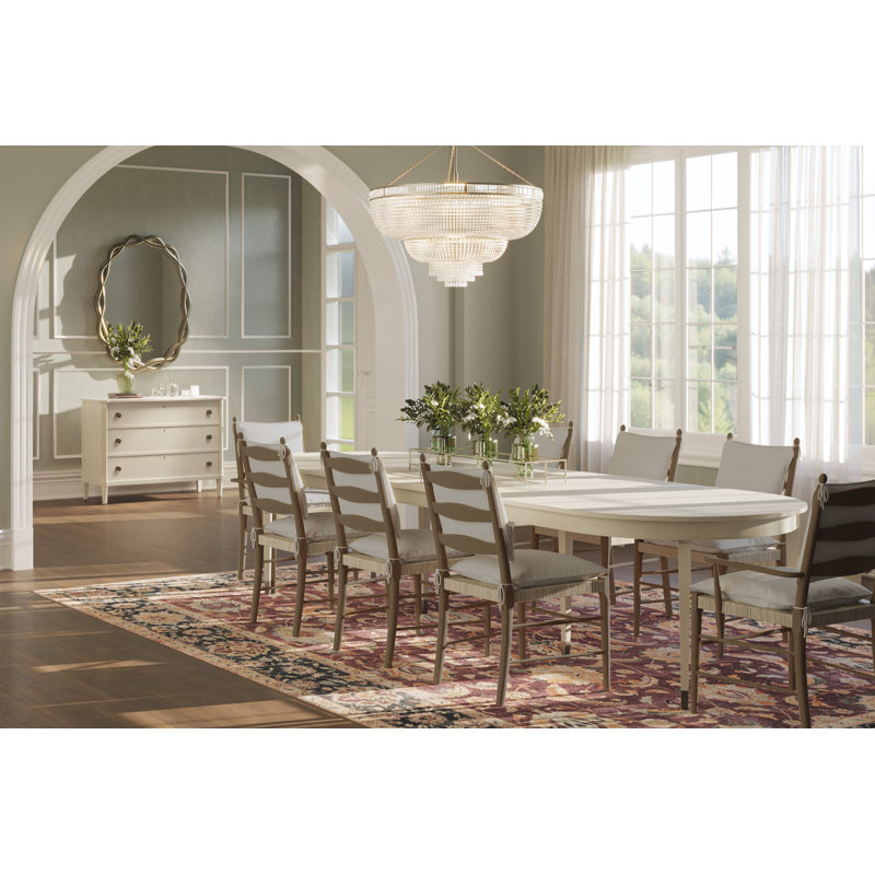 Doppler Upholstered Dining Chair, Stripped Oak