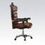 Fauteuil de bureau Versailles pivotant capitonné-111302123-111302127