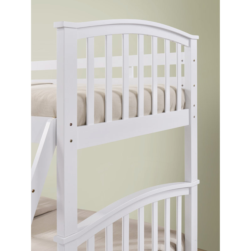 Single (3') Bunk Bed Standard Bunk Bed, White Matt