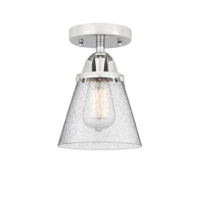 Glass LED Semi Flush Mount