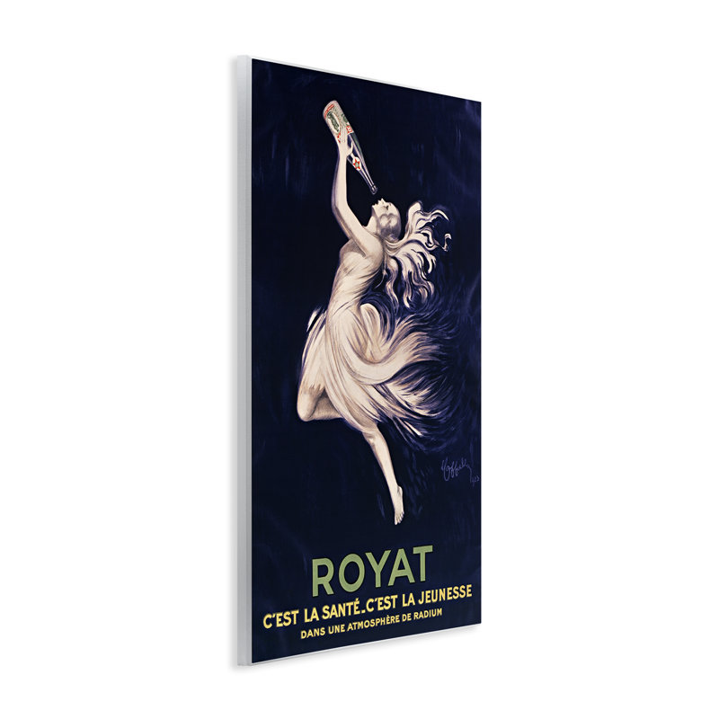 «Royat 1923», plaque murale par Leonetto Cappiello, H 15 po x l 10 po