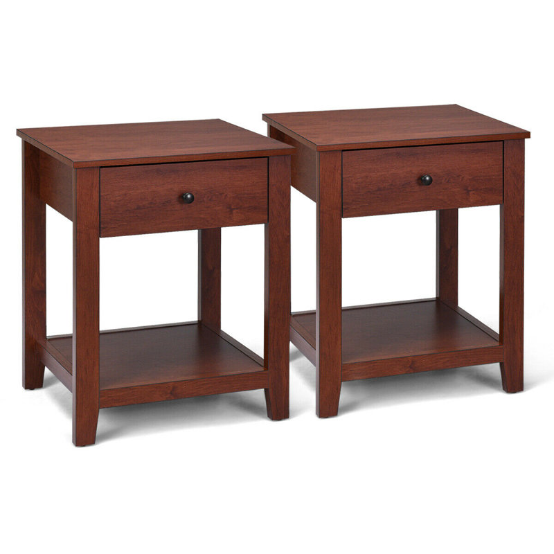 Rosston End Table Set with Storage