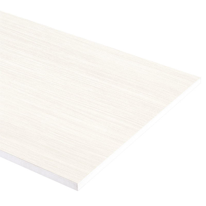 Refinery 24'' W x 24'' L Porcelain Singular Tile, Cotton