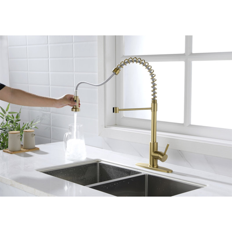 Robinet de cuisine avec douchette extractible
