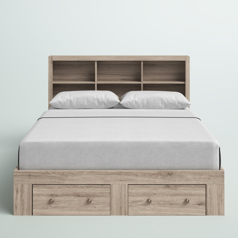 Beckville Bookcase Storage Bed, King