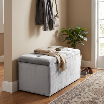 Hamman Upholstered Velvet Storage Standard