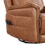 Fauteuil inclinable à bascule motorisé et pivotant à 240 degrés à position infinie-541370046