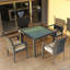 Urbana Outdoor 5 - Piece Dining Set with Cushions-1189211743-1175432124-1164036821