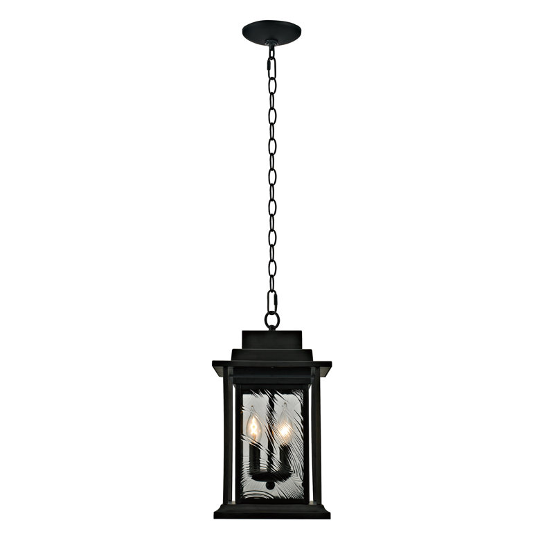 Lanterne suspendue d’extérieur 2 lumières Agnew