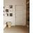 Modern Faux Marble Console Table with Gold Metal Frame, Narrow Entryway Sofa Table with Bottom Shelf-2089451564